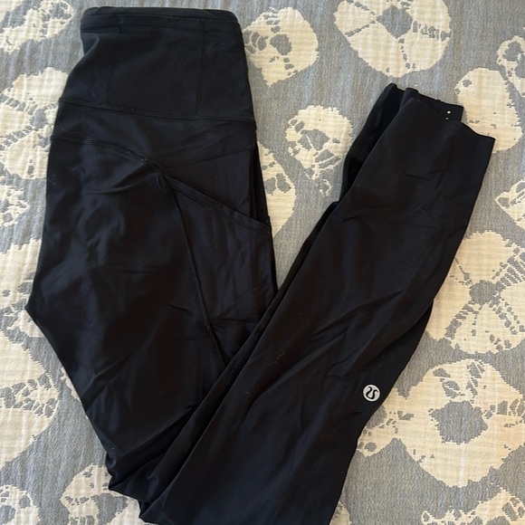 lululemon fast and free black leggings - Picture 1 of 2